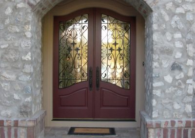 Ornamental Front Door